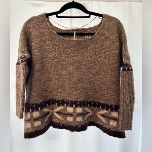 Free people sweater size small